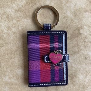 Coach picture frame keychain